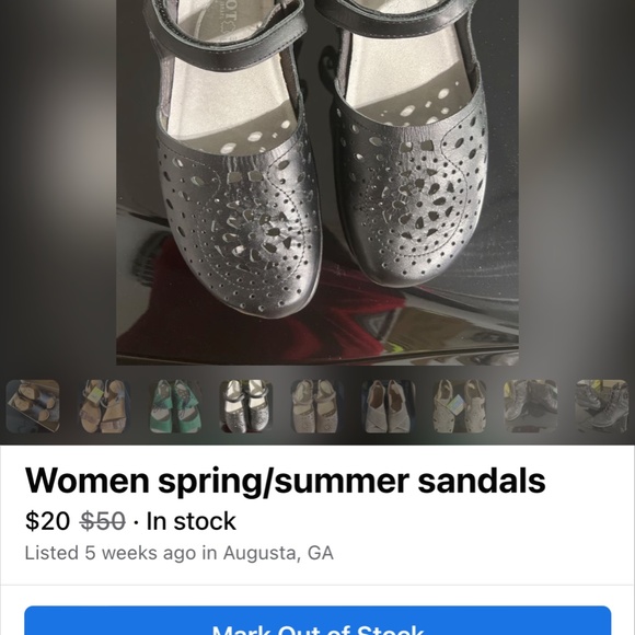 Women spring sandals - Picture 4 of 8